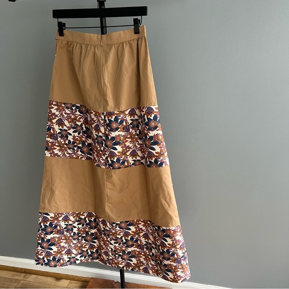 Anthropologie Skirts Anthropologie Sachin & Babi Jacquard Tiered Maxi Skirt - Picture 6 of 7